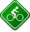 Cycling and Pedestrians Menu Icon